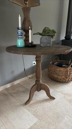 Hoffz wijntafel rond, Huis en Inrichting, Ophalen, Zo goed als nieuw, 75 cm of meer, 60 cm of meer