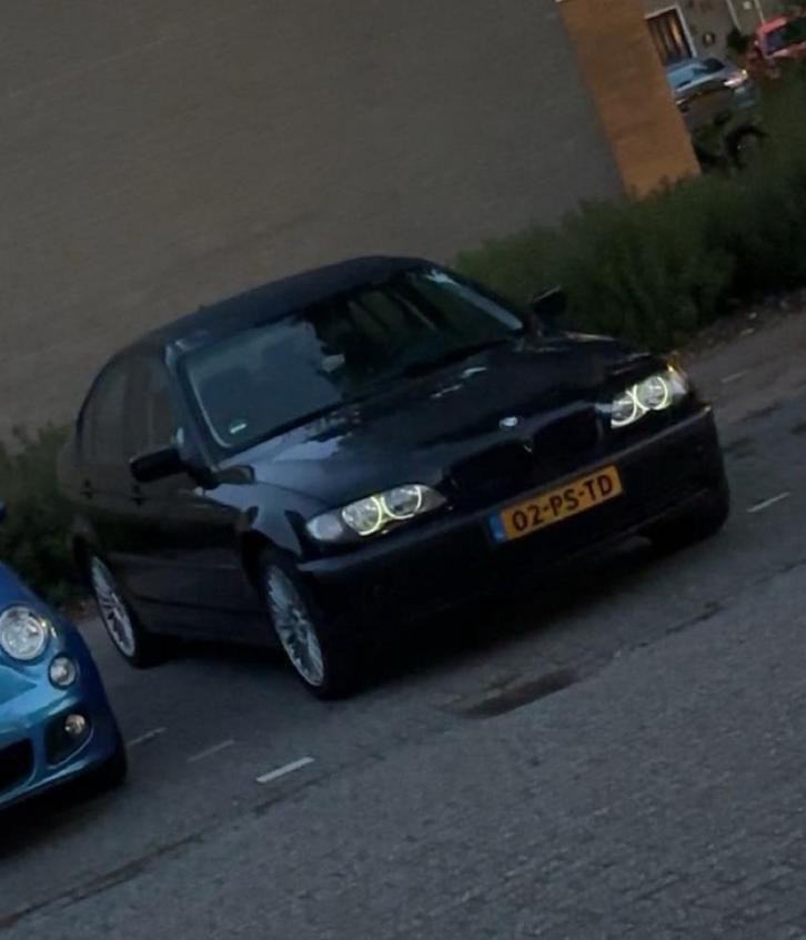 LET OP! Lees advertentie. BMW 3-Serie 1.8 I 316 2004 Zwart, Auto's, BMW, Particulier, 3-Serie, Airbags, Bluetooth, Elektrische ramen