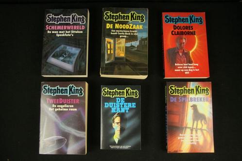 6x Boeken van Stephen King (1989-1993), Boeken, Thrillers, Gelezen, Nederland, Ophalen of Verzenden