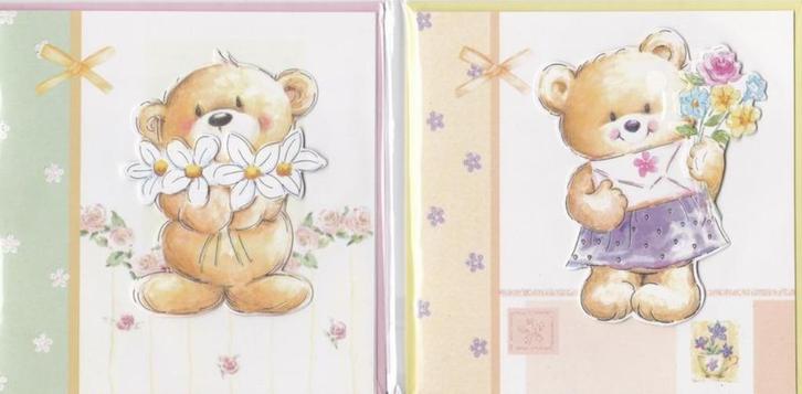 Twee nieuwe kinderwenskaarten, Diversen, Wenskaarten, Nieuw, Ophalen of Verzenden