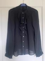 Zwarte blouse van Zara, Kleding | Dames, Ophalen of Verzenden, Zo goed als nieuw, Maat 36 (S), Zara