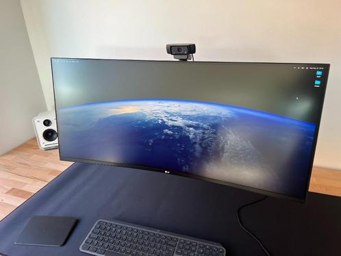 LG 35WN73A - QHD Curved Ultrawide USB-C Monitor - 35 inch, Computers en Software, Monitoren, Gebruikt, 61 t/m 100 Hz, DisplayPort