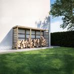 Haardhout Berging Colombus XXL met Bitumen Dak 356 cm, Minder dan 3 m³, Ophalen of Verzenden