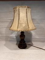 Vintage jaren 70 schemer lamp, tafel lamp, Huis en Inrichting, Lampen | Tafellampen, Ophalen of Verzenden, Gebruikt, Minder dan 50 cm