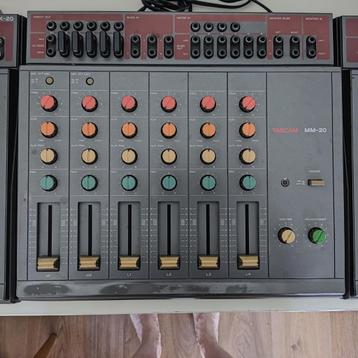 Vintage Tascam mixer set PE-20 , EX-20 en MM-20 beschikbaar voor biedingen