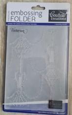 Couture Creations Victorian Embossing Folder, Hobby en Vrije tijd, Kaarten | Zelf maken, Ophalen, Nieuw, Overige thema's