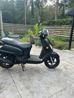 Scooter (blauw kenteken) sym fiddle, Fietsen en Brommers, Ophalen, Gebruikt, Benzine, Fiddle