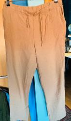 leuke lichtbruine zomerbroek Checker L zgan, Bruin, Verzenden, Maat 42/44 (L), Zo goed als nieuw