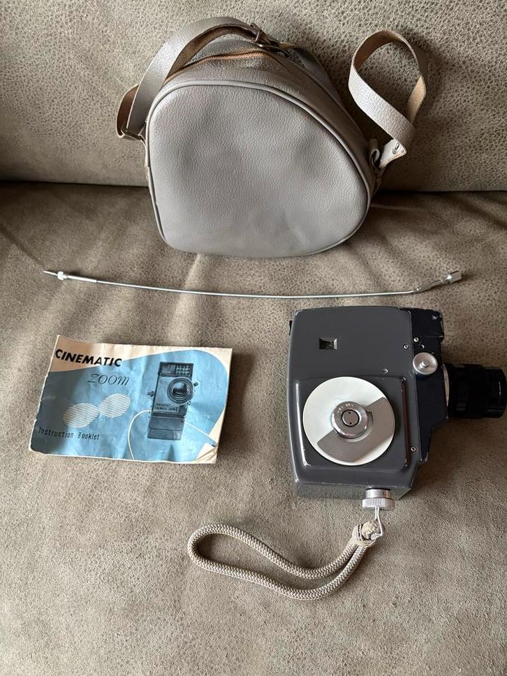 8mm filmcamera (Rondo Cinamatic Zoom), Audio, Tv en Foto, Videocamera's Analoog, Camera, 8mm, Ophalen of Verzenden