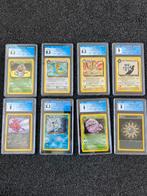 Pokémon 8x Dark Holo Pokémons CGC graded (ook los te koop), Ophalen of Verzenden, Zo goed als nieuw, Meerdere kaarten, Foil