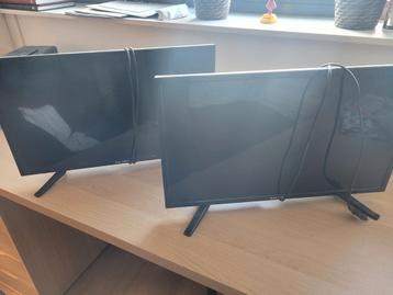 2x Salora 24 HD led tv's beschikbaar voor biedingen
