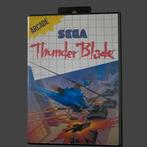 Vintage retro Thunder Blade (Sega Master System) – 1988, Spelcomputers en Games, Games | Sega, Avontuur en Actie, 1 speler, Ophalen of Verzenden