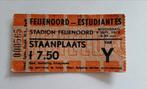 Ticket 70-71 Feyenoord-Estudiantes, Verzamelen, Sportartikelen en Voetbal, Ophalen of Verzenden, Zo goed als nieuw