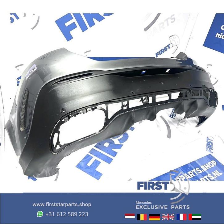 C167 GLE 43 53 EQ AMG COUPÉ ACHTERBUMPER WIT GRIJS ZWART ROO, Auto-onderdelen, Carrosserie en Plaatwerk, Bumper, Mercedes-Benz