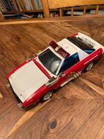 Vintage police windspector actiefiguren auto special rescue, Gebruikt, Bandai, Ophalen of Verzenden