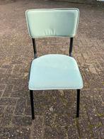 Kick Collection Schoolstoel Cas - Mintgroen Fluweel, Ophalen, Gebruikt, Overige kleuren, Metaal