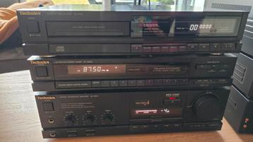 Technics Stereo Set - Versterker, Tuner, CD beschikbaar voor biedingen