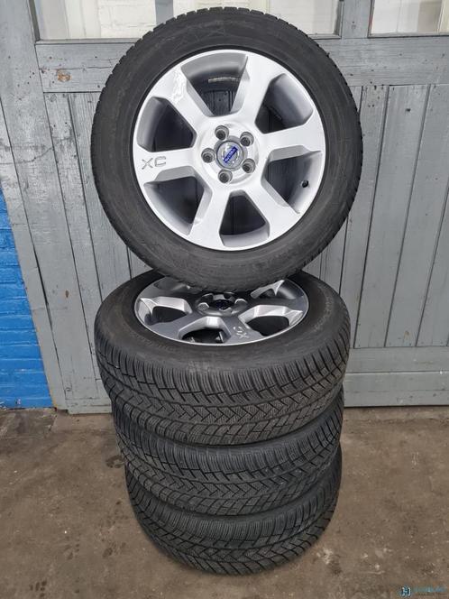 Volvo XC70 winterset 235 55 17 origineel, Auto-onderdelen, Banden en Velgen, Banden en Velgen, Winterbanden, 17 inch, 235 mm, Personenwagen