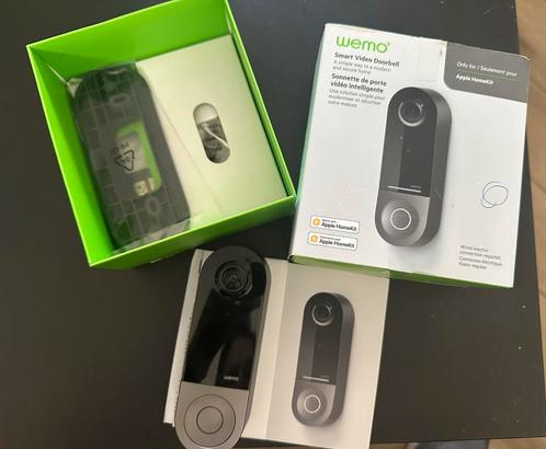 Belkin Wemo Apple Homekit Secure Video Deurbel, Huis en Inrichting, Deurbellen, Gebruikt, Ophalen of Verzenden