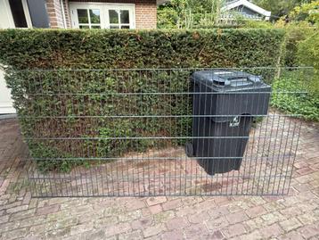 Dubbelstaafmat hek 2,5 m x 1.20 m hoog 6-5-6 antraciet beschikbaar voor biedingen
