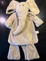 Grijze zachte knuffel olifant, Ophalen of Verzenden, Gebruikt, Olifant