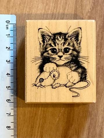 Psx stempel kitten kat poes beschikbaar voor biedingen