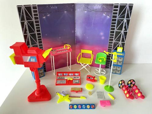 Fashion Doll Video Recording Studio / Arco / 1985 / Barbie 2, Verzamelen, Poppen, Gebruikt, Overige typen, Ophalen of Verzenden