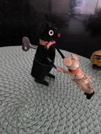 Schuco zwarte muis met muizenkind, jaren '30 en meer Schuco, Antiek en Kunst, Ophalen of Verzenden