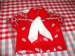 Rode boerenzakdoek + witte dameszakdoek in kadoverpakking, Ophalen, Nieuw