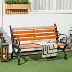 Outsunny Tuinbank voor 2 personen, Nieuw, Ophalen of Verzenden, Hout