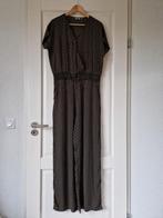 Zwarte jumpsuit met print - We - Maat L, Kleding | Dames, Jumpsuits, Zwart, Maat 42/44 (L), Ophalen of Verzenden, Zo goed als nieuw