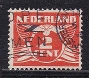 151 - Nederland nvph 145 gestempeld , vliegende duif, Postzegels en Munten, Postzegels | Nederland, Gestempeld, T/m 1940, Verzenden