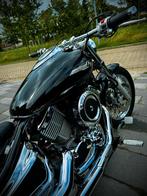 Yamaha 1100 Dragstar custom, 2 cilinders, Chopper, Sportuitlaat, Particulier