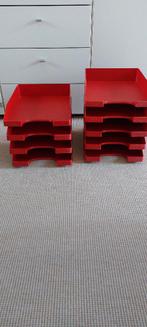 Leitz A4 brievenbakjes rood, Ophalen, Gebruikt