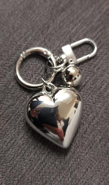 Robuste harten handtas accessoire sleutelhanger zilverkl beschikbaar voor biedingen