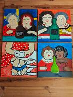 Decoratie set van 4, Antiek en Kunst, Ophalen