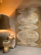 Handgeschilderd schilderij AARDS MINERAAL MINIMALISTISCH, Ophalen