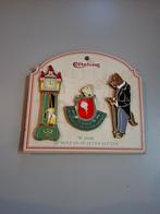 Efteling Pinset Wolf en Zeven Geitjes 50 Jaar, Ophalen of Verzenden, Zo goed als nieuw, Figuurtje, Speldje of Pin