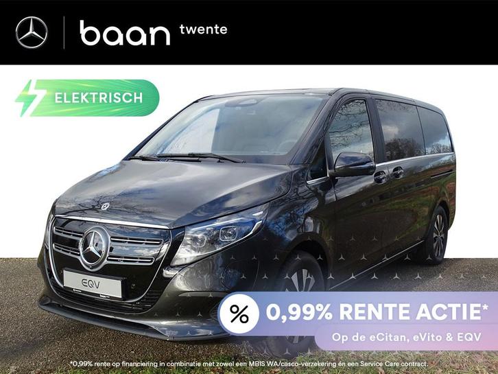 Mercedes-Benz EQV 300 L2 Avantgarde 8-persoons | Distronic P, Auto's, Bestelauto's, Bedrijf, Te koop, 360° camera, ABS, Achteruitrijcamera
