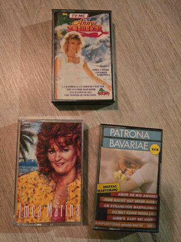 Cassettebandjes Anny Schilder, Imca Marina, Patrona Bavariae beschikbaar voor biedingen