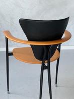 Jaren 80 eetkamerstoel vintage eettafelstoel retro stoel, Huis en Inrichting, Stoelen, Zwart, Ophalen of Verzenden, Onbekend, Onbekend