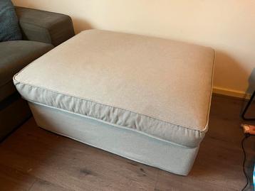 Ikea Kivik 3-zitsbank + poef - afbeelding 2