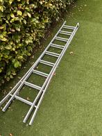 Ladder 2x 9 sporten, Doe-het-zelf en Verbouw, Ladders en Trappen, Ophalen, Gebruikt, Ladder, Opvouwbaar of Inschuifbaar