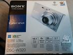Sony Cybershot DSC-W320 digitale camera, Ophalen of Verzenden, Sony