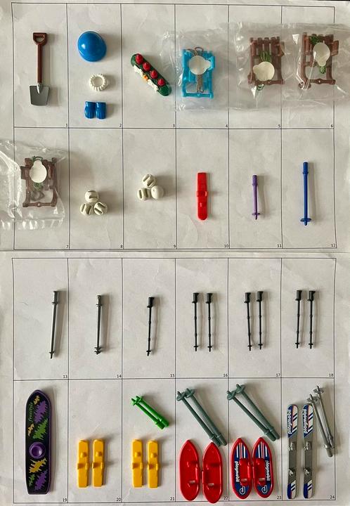 Losse onderdelen winter ski slee sneeuw muts handschoenen, Kinderen en Baby's, Speelgoed | Playmobil, Los playmobil, Ophalen of Verzenden