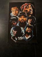Canvas schilderij hiphop oldskool. Dr dre, tupac, eminem etc, Sport en Fitness, Darts, Ophalen of Verzenden, Zo goed als nieuw