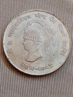 Nepal 10 Rupees 1968 Mahendra Bir Bikram (FAO) - Zilver, Postzegels en Munten, Munten | Azië, Verzenden, Centraal-Azië, Losse munt
