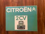 Zeldzame Citroen 2CV Folder / Brochure / klaposter, Ophalen of Verzenden, Gelezen, Citroën