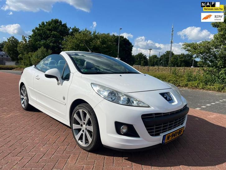 Peugeot 207 CC 1.6 VTi Griffe Roland Garros BJ 2012 !, Auto's, Peugeot, Bedrijf, Te koop, ABS, Airbags, Airconditioning, Boordcomputer