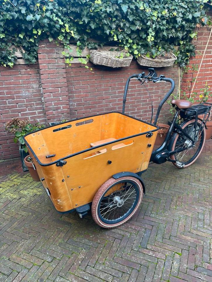 Bakfiets vogue - opknapper, Fietsen en Brommers, Fietsen | Bakfietsen, Gebruikt, Overige merken, 4 kinderen of meer, Elektrisch